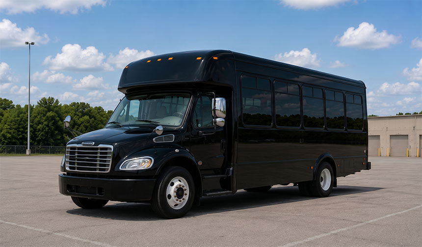 18-passenger minibus for charter in Cupertino, CA