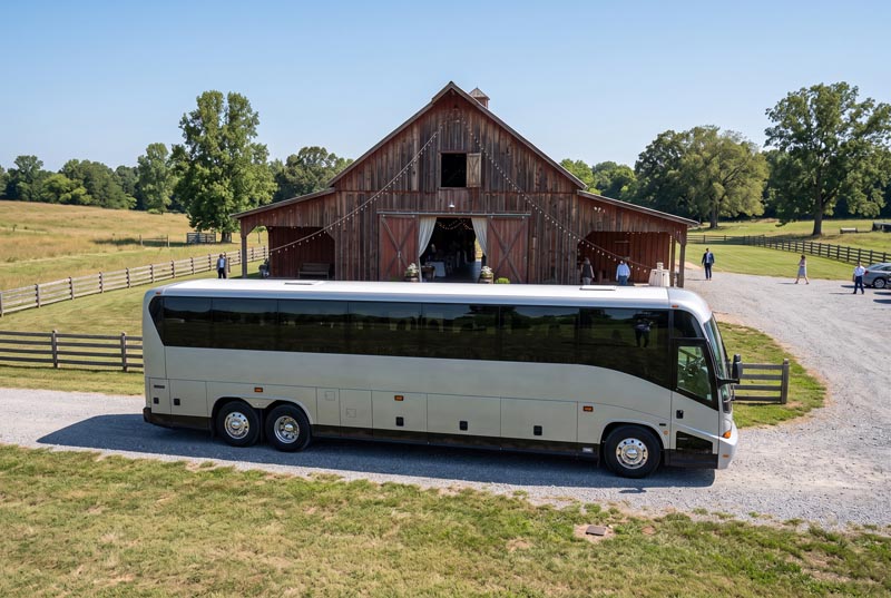 Wedding Shuttle Bus Services in Cupertino, CA